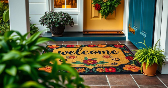 Transforme sua entrada com capachos personalizados que encantam Transforme sua entrada com capachos personalizados que encantam