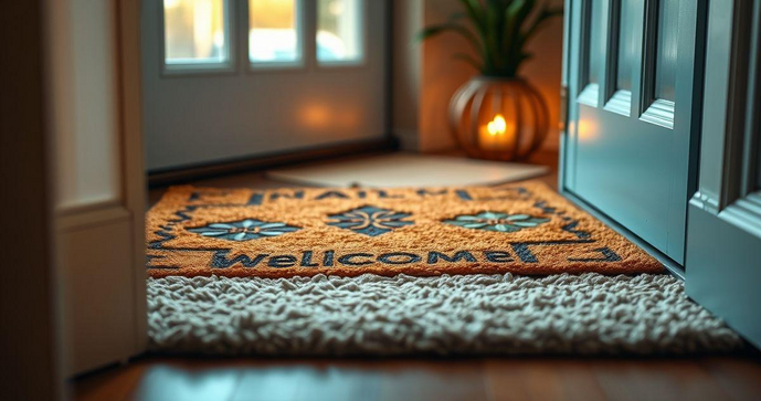 Como escolher capachos e tapetes personalizados para sua casa Como escolher capachos e tapetes personalizados para sua casa