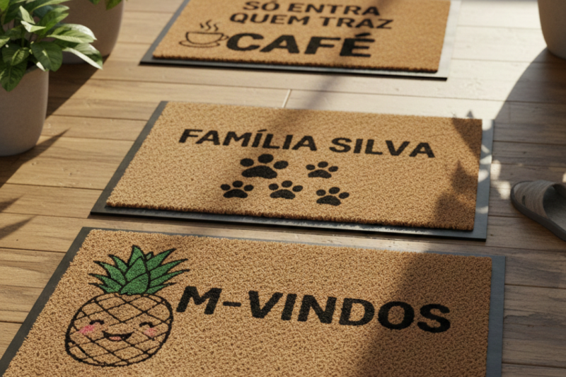 Capachos Personalizados: Como Criar Estilos Únicos para Transformar sua Entrada