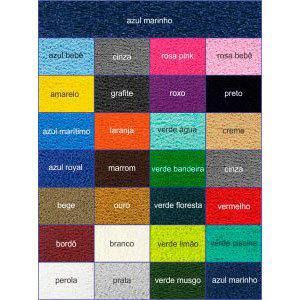 Tabela de cores vinil